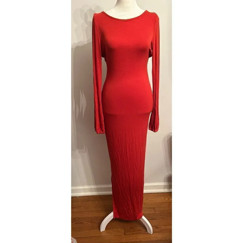 Free people - Luna Midi orange xs